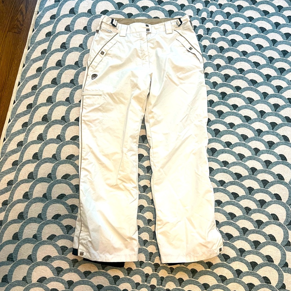 White Columbia Snow pants size Medium
